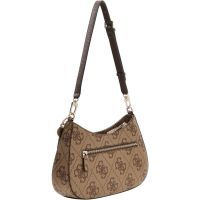 Guess - Noelle II Top Zip Shoulder Bag - Bruin