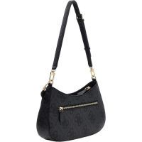 Guess - Noelle II Top Zip Shoulder Bag - Zwart