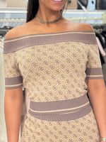 Guess - Off Shoulder Lise 4G Logo SWTR - Bruin