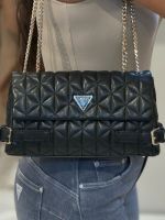 Guess - Paisleigh Cnvrtble Xbody Flap - Zwart