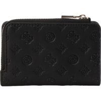 Guess - Arlena Logo Zip Around Card Case - Zwart