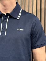 Guess - Paul Pique Ss Polo - Blauw