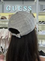 Guess - Elsa Tweed Baseball Hat - Beige