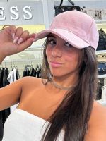 Guess - Baseball Cap - Roze