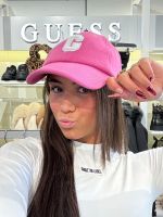 Guess - Baseball Cap - Roze