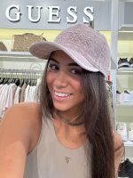 Guess - Elsa Tweed Baseball Hat - Roze