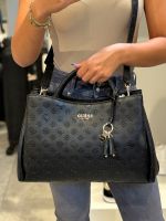 Guess - Phoebe Lrg Girlfriend Satchel - Zwart