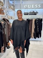 Guess - Poncho - Zwart