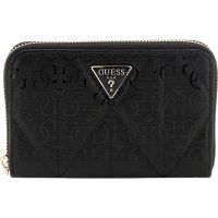 Guess - Aldina Slg Medium Zip Around - Zwart