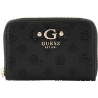 Guess - Gerty Slg Medium Zip Around - Zwart