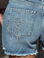 Guess - Relaxed Midi Short - Blauw