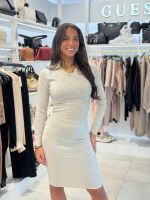 Guess - Rhinestones 4G Swtr Skirt - Beige