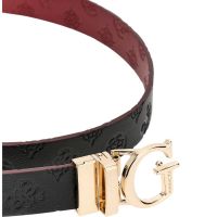 Guess - Gerty Adj&Rev Pant Belt - Zwart