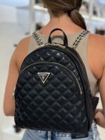 Guess - Giully Dome Backpack - Zwart