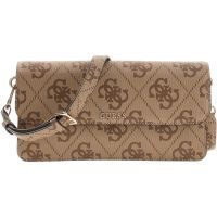 Guess - Sadie Flap Shoulder Bag - Beige