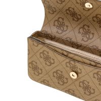 Guess - Sadie Flap Shoulder Bag - Beige