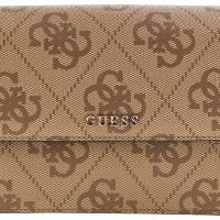 Guess - Sadie Flap Shoulder Bag - Beige