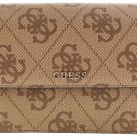 Guess - Sadie Flap Shoulder Bag - Beige