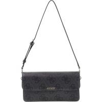 Guess - Sadie Flap Shoulder Bag - Zwart