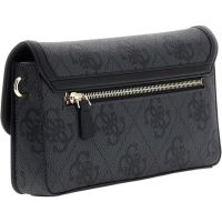Guess - Sadie Flap Shoulder Bag - Zwart
