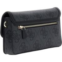 Guess - Sadie Flap Shoulder Bag - Zwart