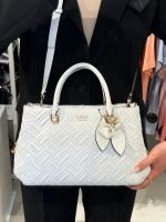 Guess - Sally Triple Comp Satchel - Wit