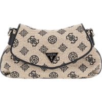 Guess - Beyza Flap Shoulder Bag - Zwart