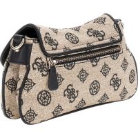 Guess - Beyza Flap Shoulder Bag - Zwart