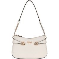 Guess - Lorelei Top Zip Shoulder Bag - Beige