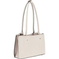 Guess - Meridian Shoulder Satchel - Beige