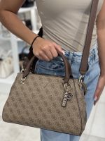 Guess - Noelle Luxury Satchel - Bruin