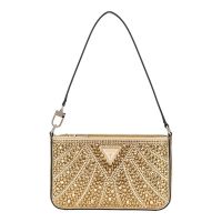 Guess - Beauvoir Mini Top Zip Bag - Goud