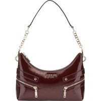 Guess - Trissa Top Zip Shoulder Bag - Rood