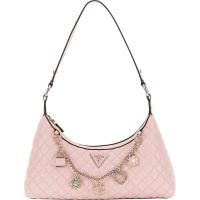 Guess - Everlee Top Zip Shoulder Bag - Roze
