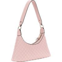Guess - Everlee Top Zip Shoulder Bag - Roze