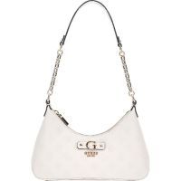 Guess - Gerty Top Zip Shoulder Bag - Wit