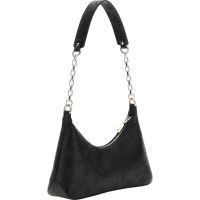 Guess - Gerty Top Zip Shoulder Bag - Zwart