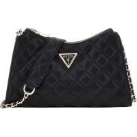 Guess - Giully Top Zip Shoulder Bag - Zwart