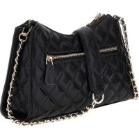 Guess - Giully Top Zip Shoulder Bag - Zwart