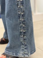 Guess - Sexy Flare Lace Up - Blauw