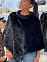 Guess - Shaida Poncho - Zwart