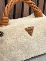 Guess - Shaida Top Handle Crossbody - Beige