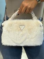 Guess - Shaida Top Handle Crossbody - Beige