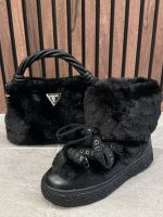 Guess - Shaida Top Handle Crossbody - Zwart