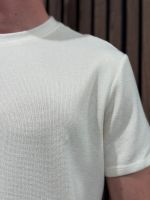 Guess - Ss Madden Soft Knit Crew - Beige
