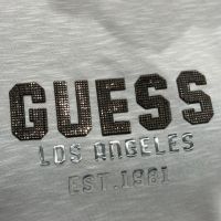 Guess - Ss Cn Pyramide Studs Tee - Wit