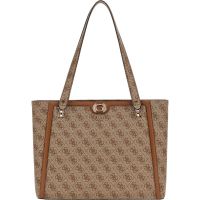 Guess - Orlina Logo Noel Tote - Bruin
