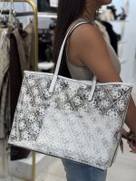 Guess - Tuana Large Tote - Wit