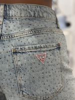Guess Active - Relaxed Midi Short - Blauw