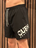 Guess - Swimtrunk Medium Wild Palms - Zwart